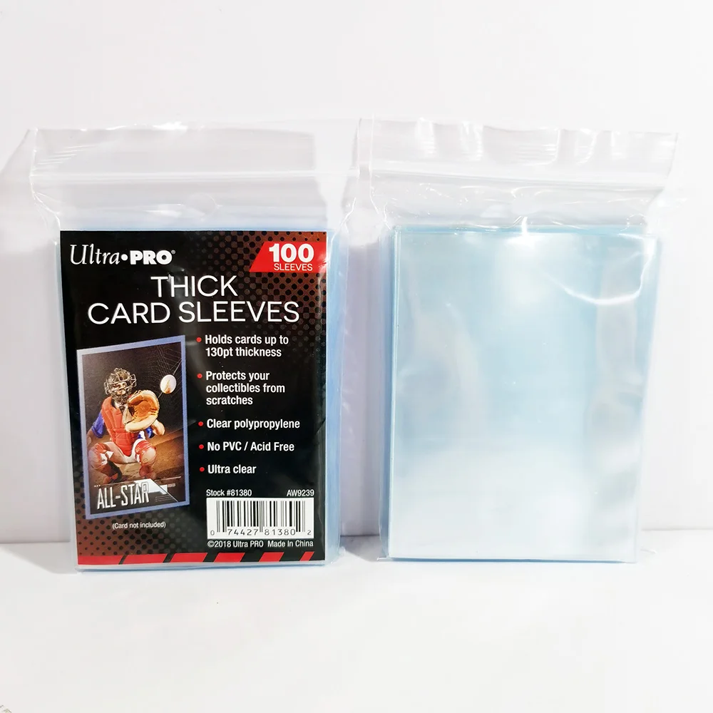 ultra pro thick card sleeves Ultra Pro Poly Bags Card Holder