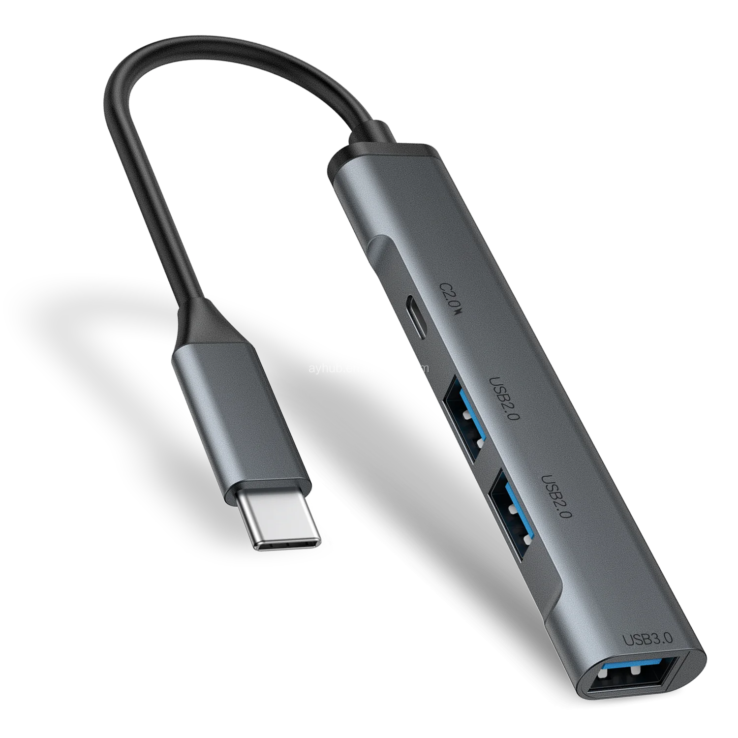 Type-C USB Hub  PD Adapter 5 in 1 Adapter Cable Docking Station for Macbook Laptop Capable Office Assistant
