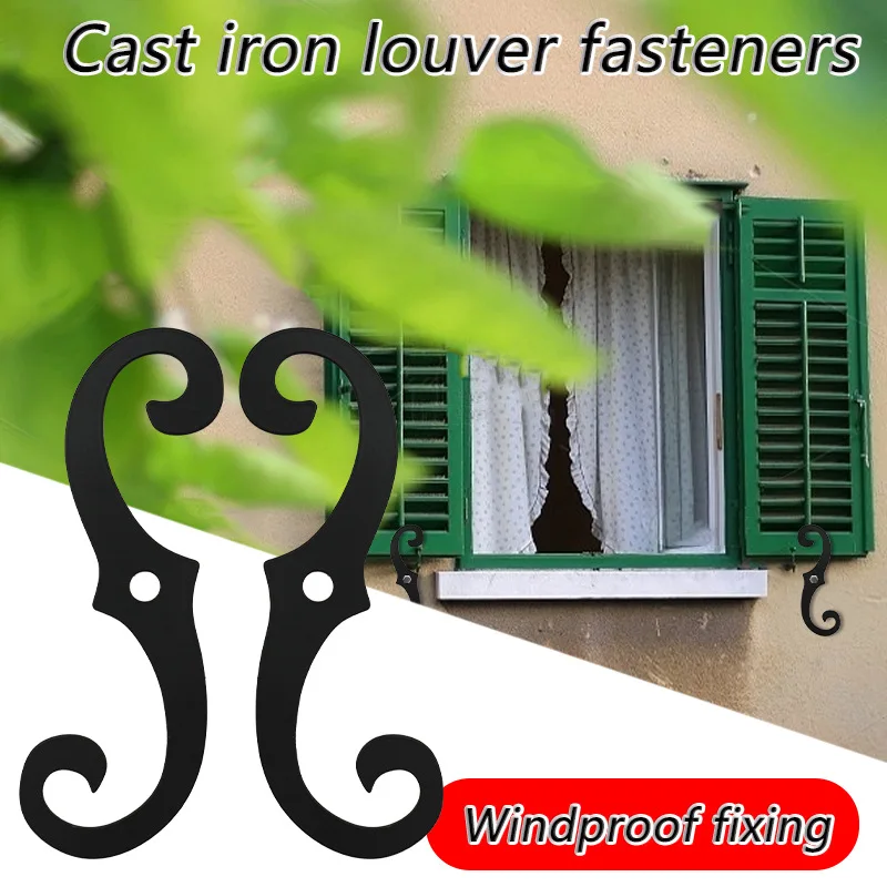 Chinese Style Cast Iron Shutter Fasteners Cast Iron Shutter Fasteners Metal Crafts
