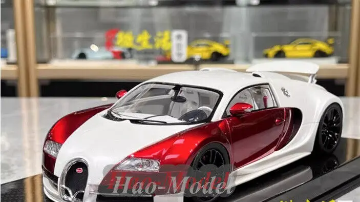 UU 1/18 For Bugatti Veyron Ultra Unique Limited Resin Diecast Model Car Simulation Toy Birthday Gift Hobby Display Collection