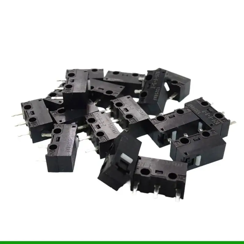 U55C 2PCS ตามหลักสรีรศาสตร์ D2F-F-3-7 0.74N เมาส์ Microswitch สำหรับคีย์บอร์ดเกมในสำนักงาน