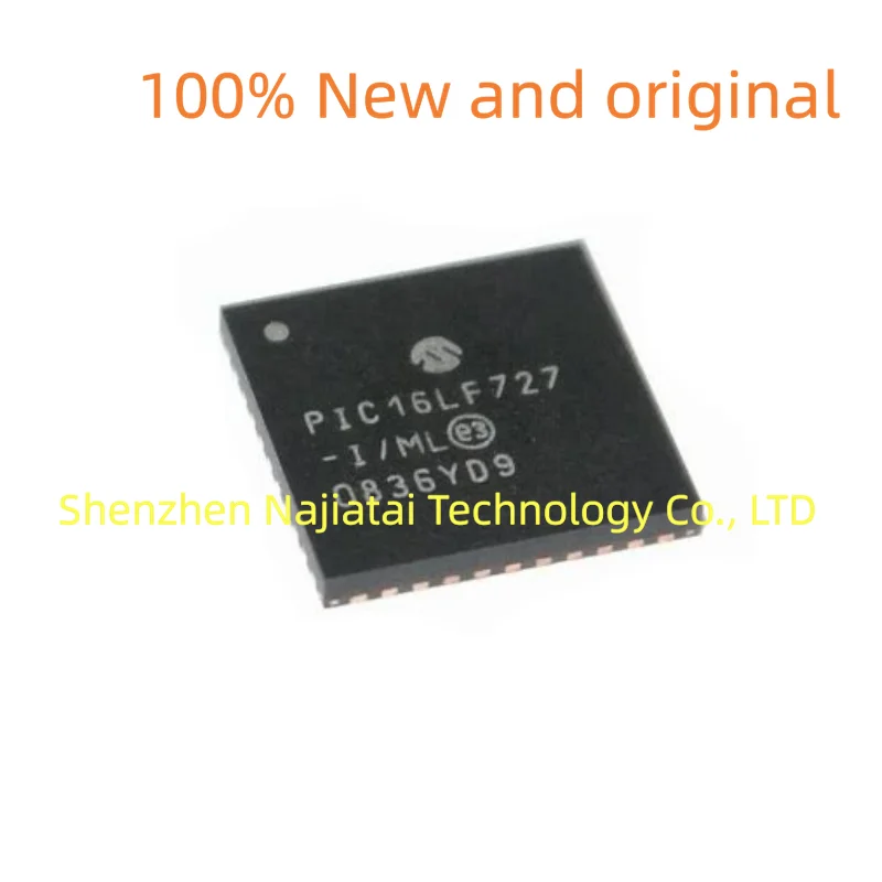 

10PCS/LOT 100% New Original PIC16LF727-I/ML PIC16LF727-I PIC16LF727 QFN44 IC Chip