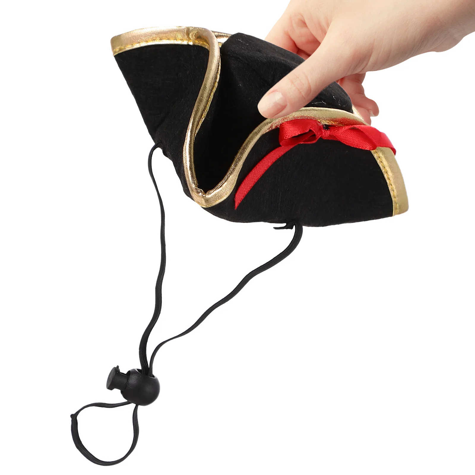 

Pirate Style Puppy Hat Adorable Kitten Hat Lightweight Supple Wear Photo Shoots Halloween Party Decorative Cat Accessory