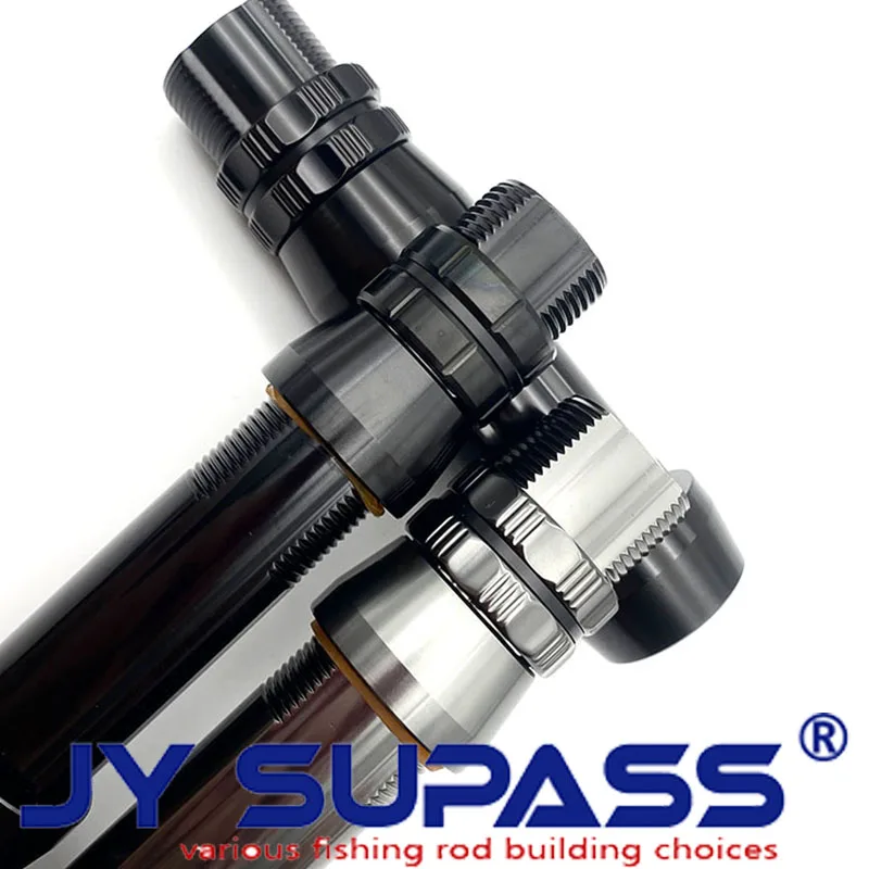JY SUPASS ART-1 rod building components High Quality metal fishing reel seat  spinning reel seat DIY fishing rod Repair