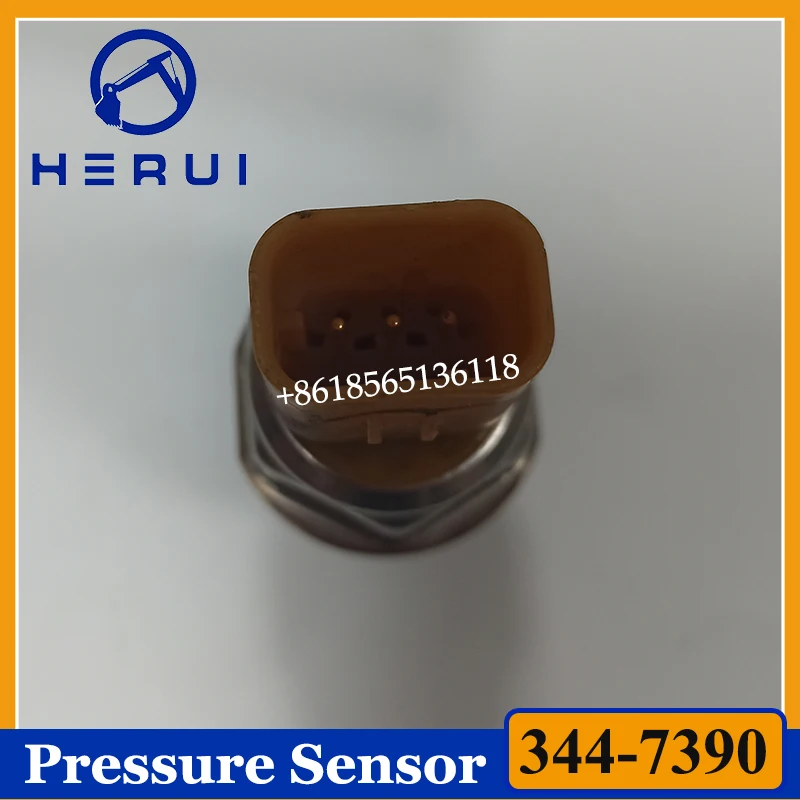 344-7390 3447390 Fuel Oil Pressure Sensor For E320E E330D C7 Engine Oil Pressure Sensor