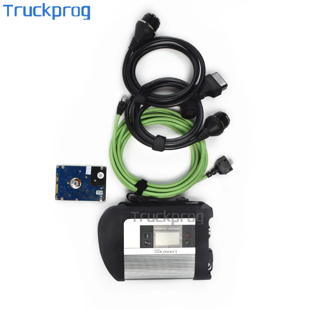 Top Quality MB STAR C4 Car Diagnostic Tool MB SD Connect Compact 5 Update by MB Star Diagnosis C4 Support Wifi with Software SSD