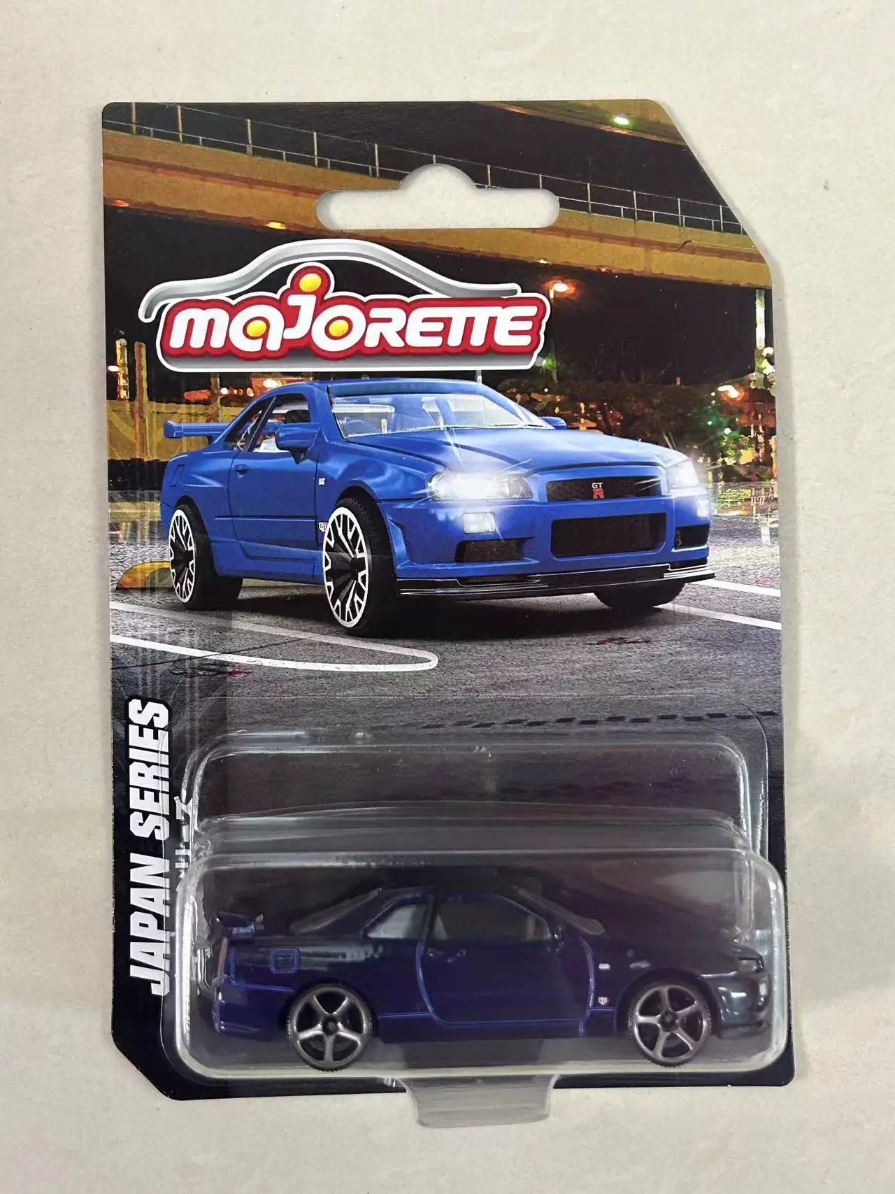 Majorette 1:64 NISSAN skyline gtr  r34 lance EVO  GTR civic diecast alloy car model