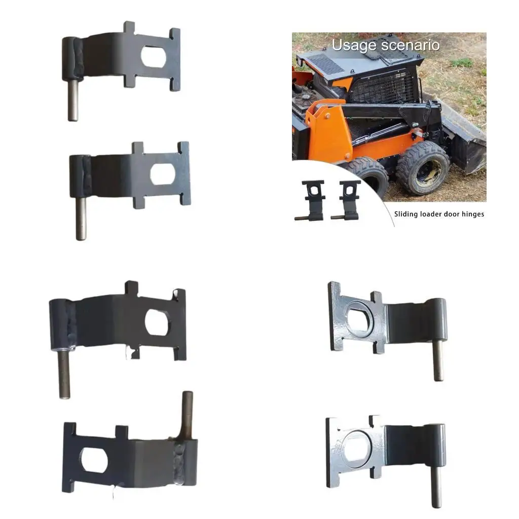 

652f 2pcs Loader Cab Door Highing 7193725 Skid Gudter Doorder Door Door Hygen для S750 S770 S550 S650 S630 Loaders Part Parting