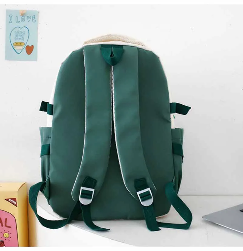 Tendencia Popular, compre uno y llévese otro gratis, colgante de Panda Oxford, bolsas de viaje versátiles de gran capacidad, mochila escolar ligera para mujeres y niñas