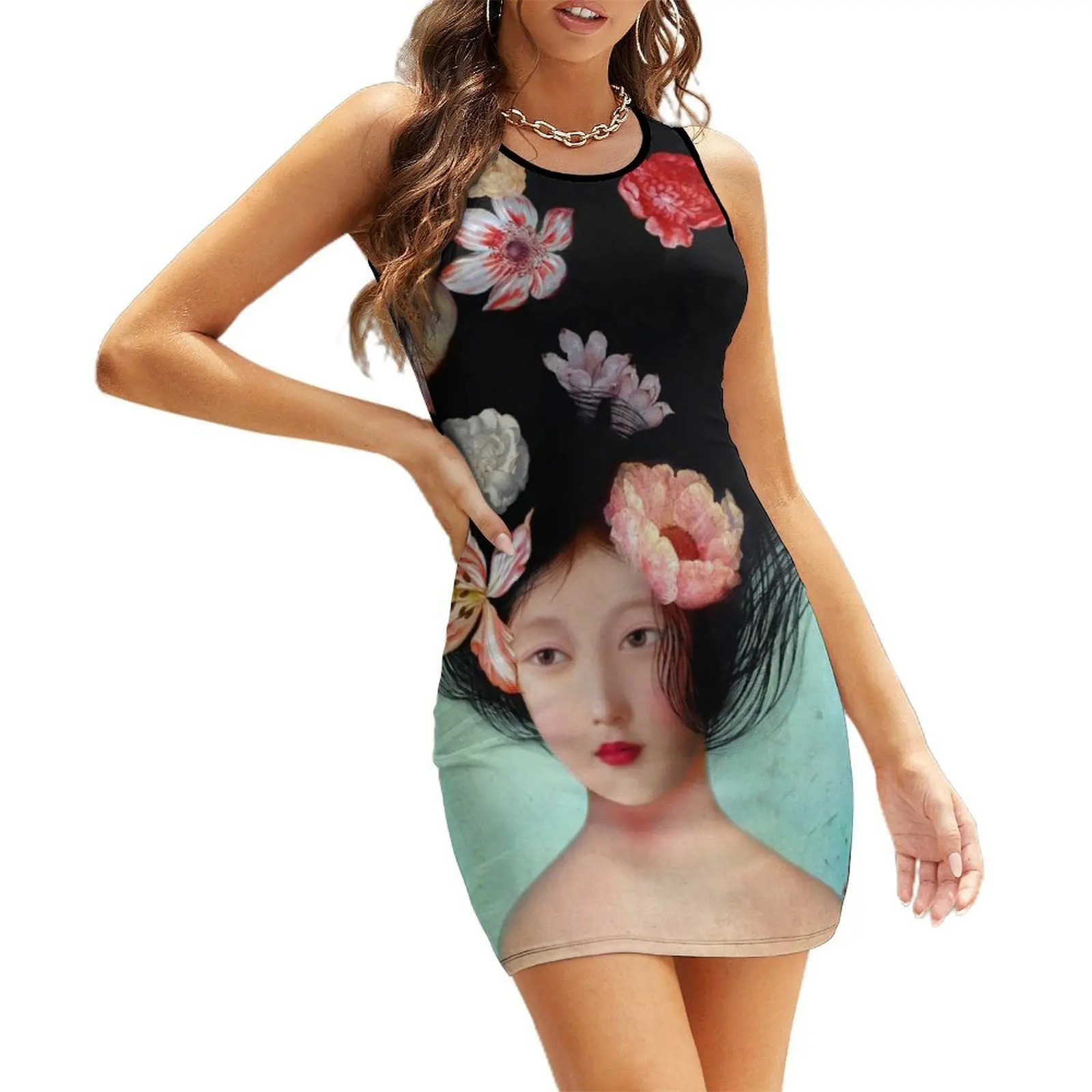 

The Botanist's Daughter Sleeveless Sundress wedding guest dress 2025 dress for women Party dresses for women