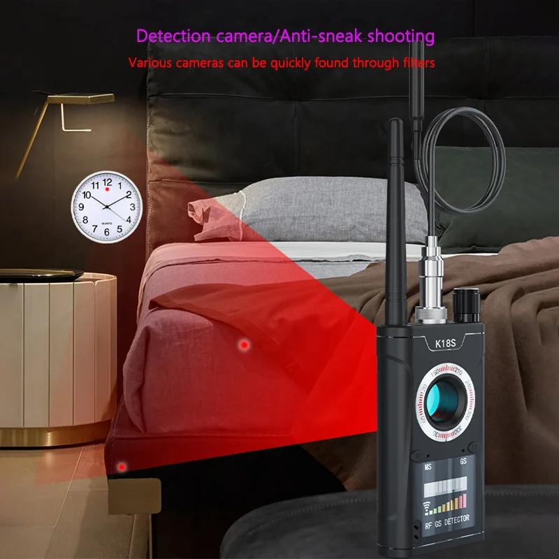 

Home Car Hotel Company Anti-eavesdropping Anti Monitoring Camera Detector Against GPS Positioning Trackingr for Protect Privacy