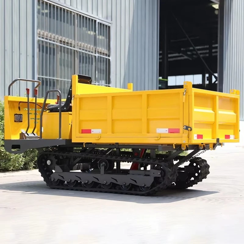 Hydraulic Tipping System Tracked Carrier For Muddy Earth Moving Job With Low Maintenance Costs Leading Professional Factory