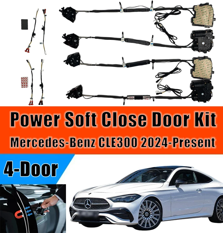 Xcar for Mercedes‑Benz CLE300 2024-Present Car OEM Automatic Soft Close Door Electric Suction Kit Auto Power Closing