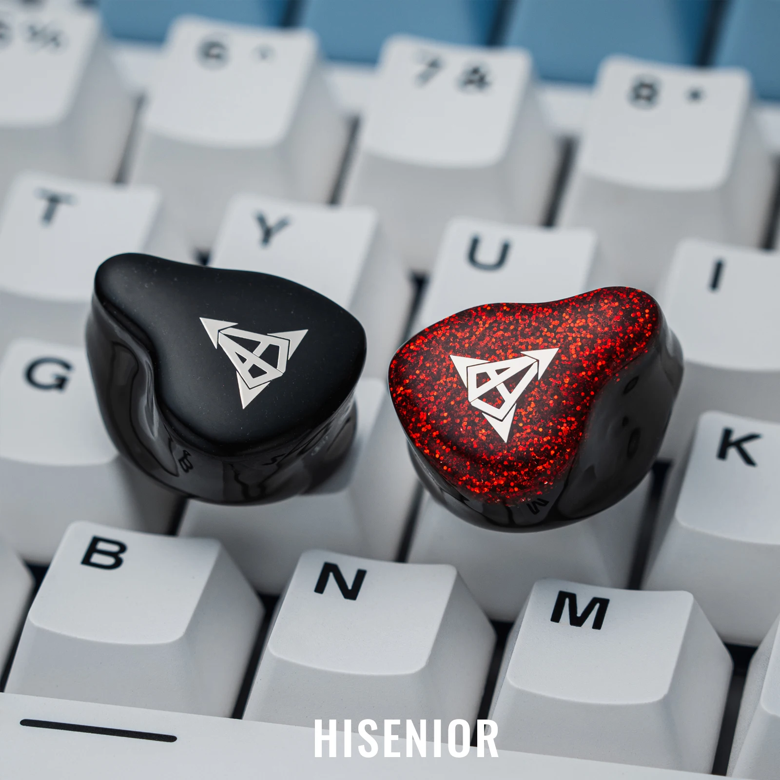 Hisenior IEM Mega5Est Bass+ 1DD+2BA+2EST Tribrid Drivers Professional HiFi Monitor in Ear Headphones