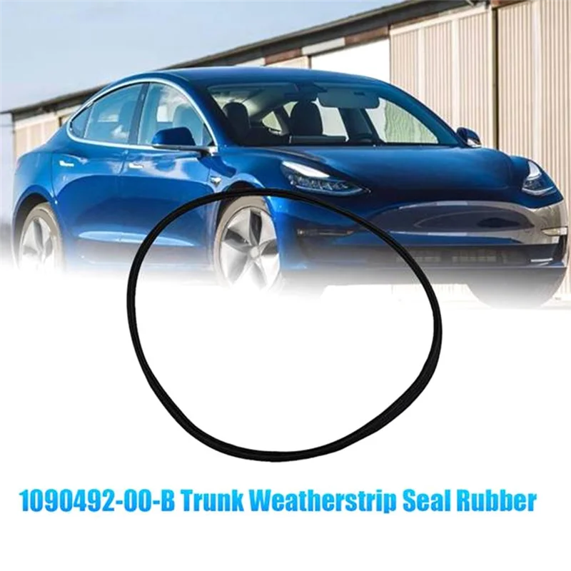 

Sp-Car Front Trunk Frunk Weatherstrip Rubber Luggage Sealing Strip For Tesla Model 3 2017-20231090492-00-B 109049200B