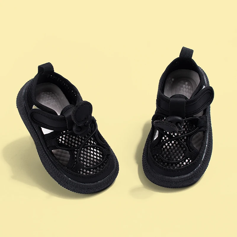 2025 Spring Summer New Arrival Perforated Breathable Cold Glue Multi Color Kids Mesh Casual Soft Sole Unisex Sports Toddler Walk