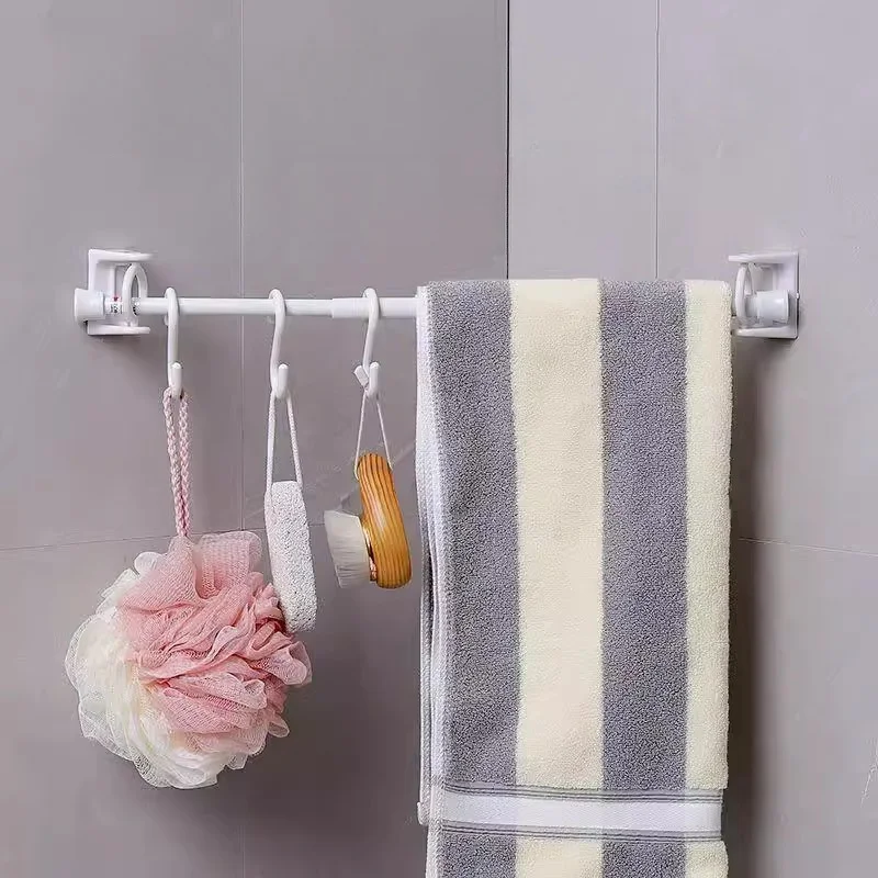 4 шт. Клейкие поворотные крючки — без установки сверл на 360° °   Вращающееся кольцо, идеально подходит для штор и стержней для полотенец, многокомнатный пластик