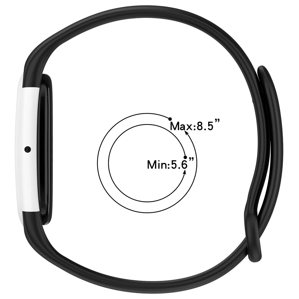 BEHUA Silikon-Sportarmband für Google Fitbit Air Armband, atmungsaktives Band, Ersatz-Zubehör – Detail 3