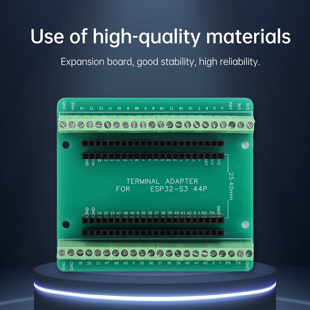 وحدة لوحة توسيع AU GPIO ، لوحة تطوير ، 44Pin ، مناسبة لـ N8R2 ، N16R8