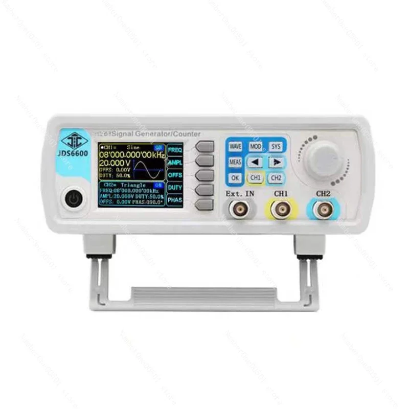 DDS Função Gerador de Sinal Medidor de Frequência Dual Channel Arbitrário Waveform Pulse Sweep Counter, 15 30 40 50 60MHz, JDS6600