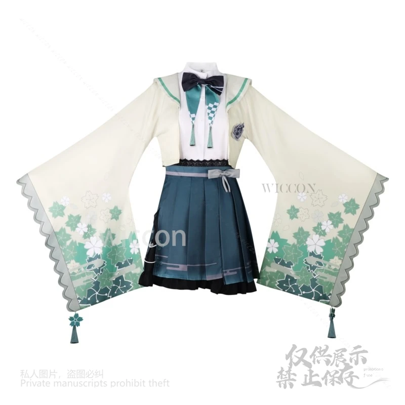 Аниме Кусанаги Нене Косплей Отори Эму Костюм Игровой Проект Cos Sekai PJSK Красочное Сценическое Платье Парики Хэллоуин Вечеринка Индивидуальные