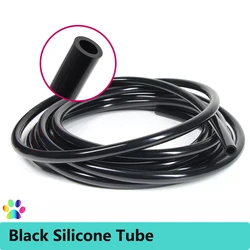 Mangueira de borracha de silicone preto, produto comestível, tubo Nontoxic, flexível, identificação 0,5 1 2 3 4 5 6 7 8 9 10 12 14 16 18 20 25 32mm, 1 5 10m