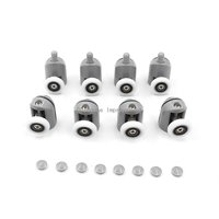 4pcs-8pcs/set Shower Rooms Cabins Pulley / Shower Room Roller /Runners/Wheels/Pulleys Diameter 20mm/22mm/23mm/25mm/27mm