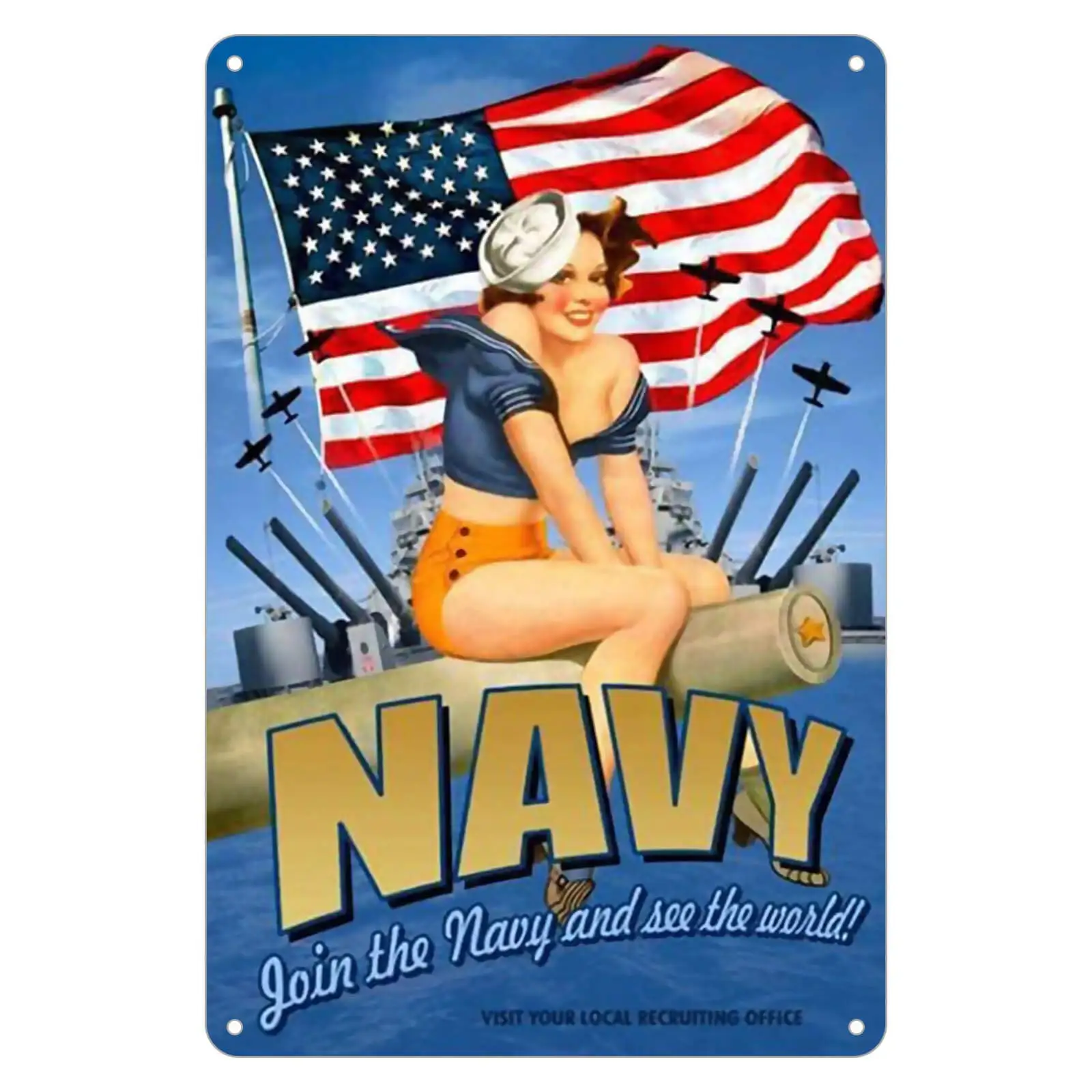 Оловянные металлические знаки, декор для стен, темно-синий, виниловая девушка, Ретро стиль, Постер для дома, клуба, бара, паба, таверны, кафе, барбекю, гаража