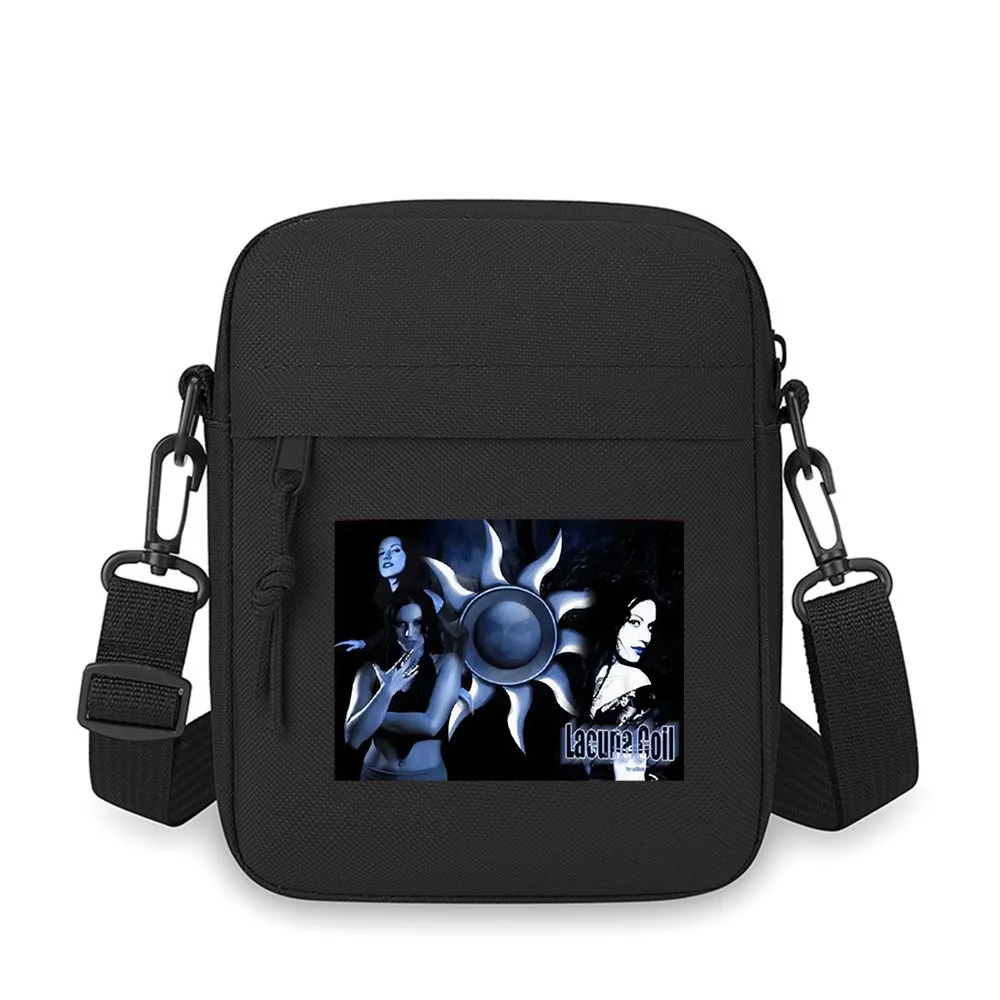 

Women dark gothic style sun cool Men Crossbody Bag Single Shoulder Women Cartoon Anime Film Printing Design Unisex