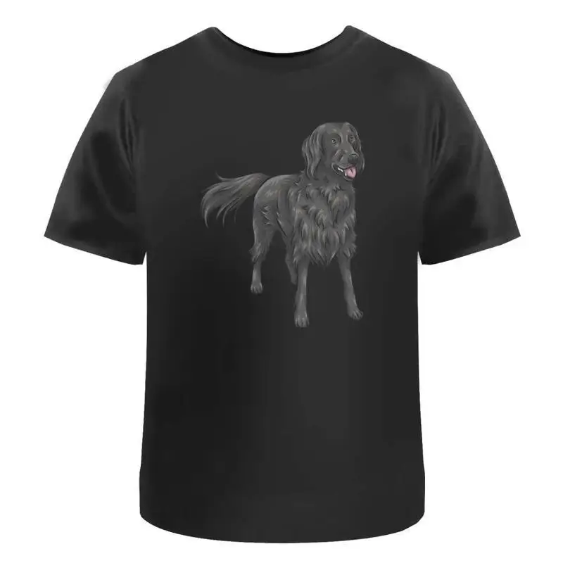 

Flat Coated Retriever' Cotton T Shirt Ta031431