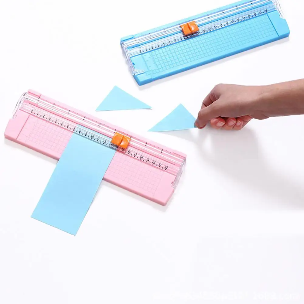 A4 Bidirectional Cutting Paper Cutter With Pull-out Ruler For Photo Trimmers Scrapbook Lightweight Cutting Mat Machine