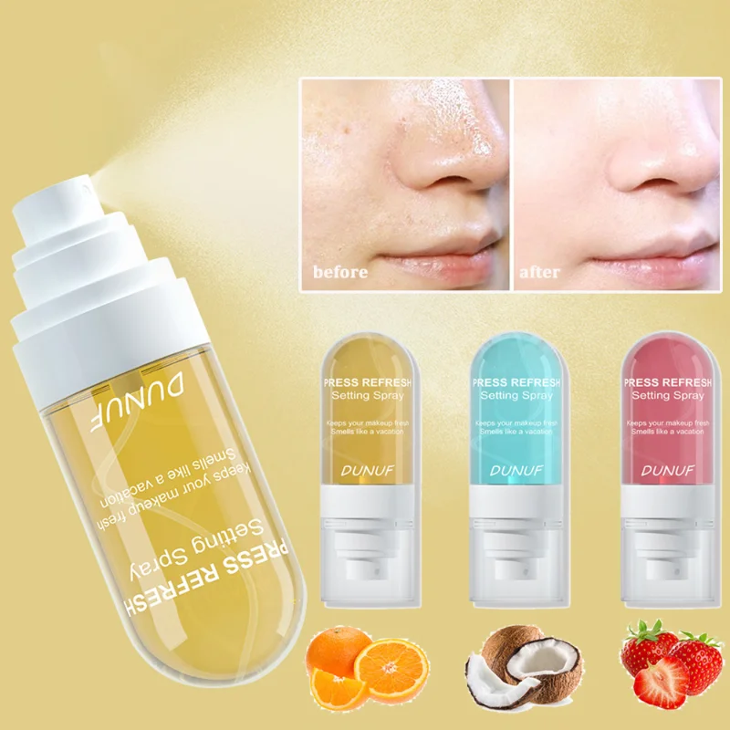 55ml Makeup Setting Spray Moisturizing Lasting Long Lasting Foundation Fixer SprayMatte Finishing Setting Spray Skin Cosmetic