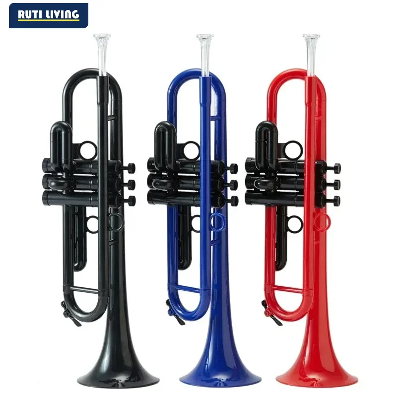 RUTI B-flat plastic trumpet instrument for adults, children, beginners, general C-flat professional students to play