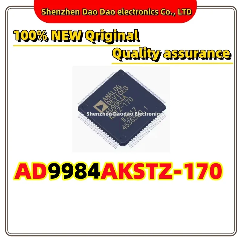 

AD9984AKSTZ-170 AD9984A LQFP-80 Video and audio interface processor chip IC new original