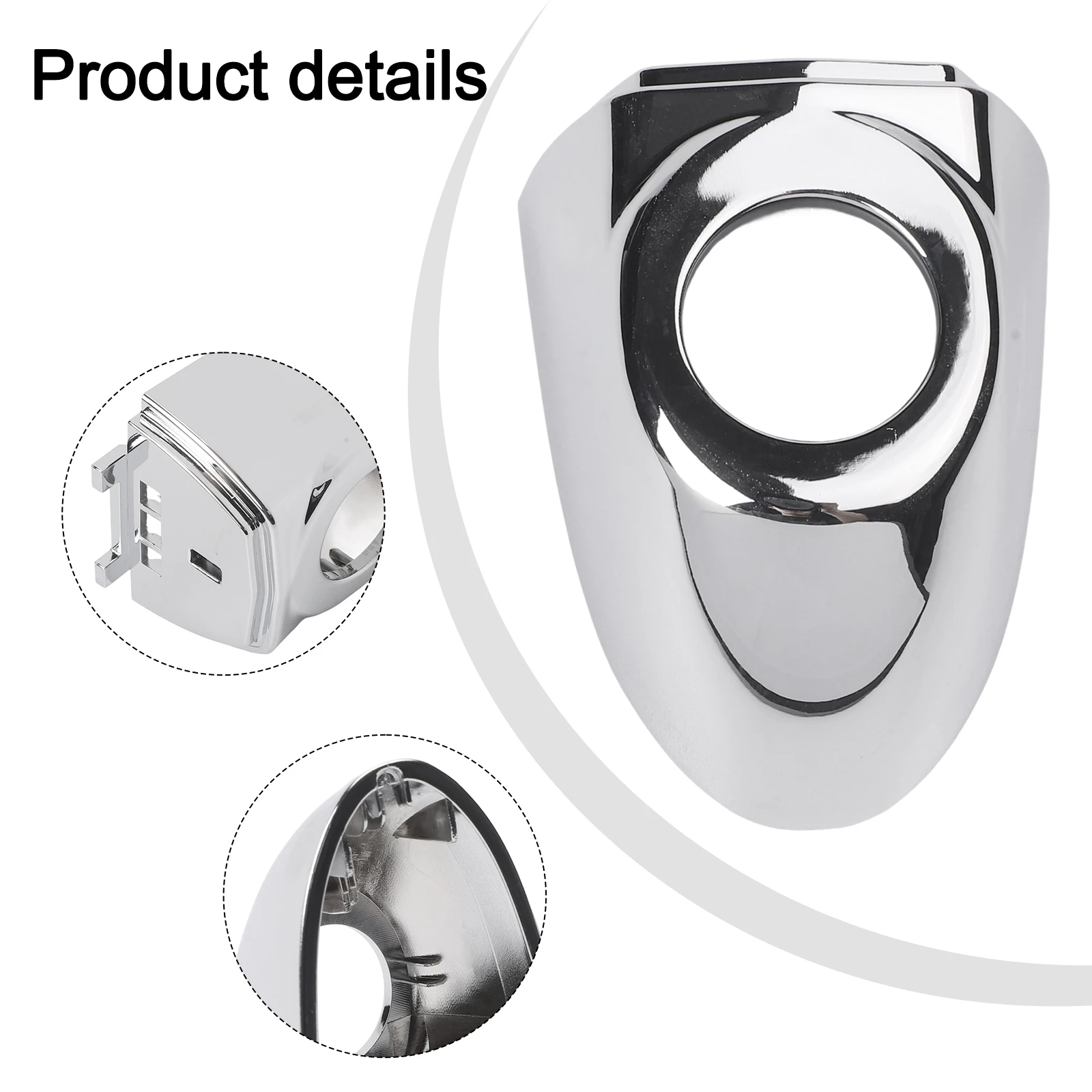 

Колпачок ручки передней и внешней двери OEM для Fiat для 500X 2016 2021, номер детали 735607049, материал ABS для фиксации внешней двери