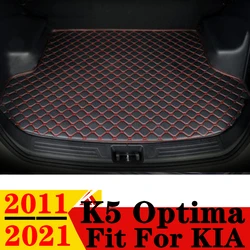 Car Trunk Mat For KIA K5 Optima 2021 2020 2019 2018-2011 Flat Side Rear Cargo Protect Carpet Liner Cover Tail Boot Tray Pad AUTO