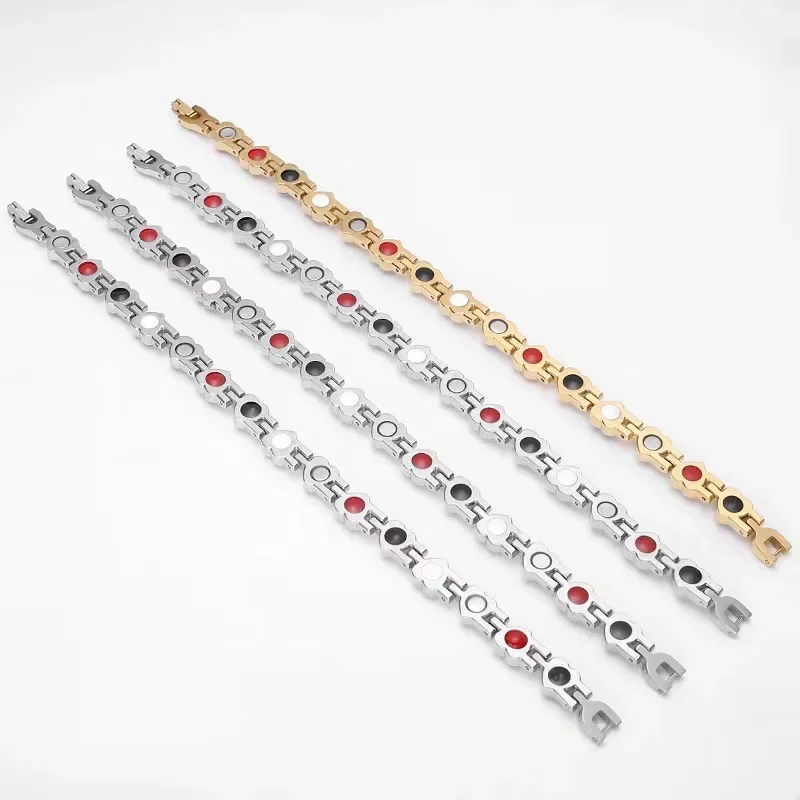 سوار علاج التهاب المفاصل المغناطيسي الشفاء ، وفقدان الوزن الصحي ، وتخفيف الألم ، أساور القلب المغناطيس ، نفق الرسغ