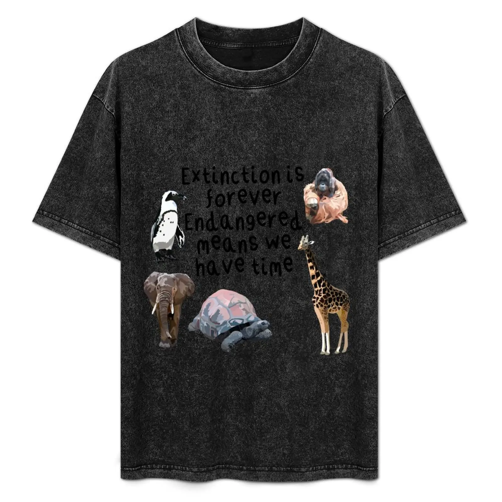 

E is for Endangered T-Shirt luxury t-shirt Clothing vintage graphic tee outfits for men