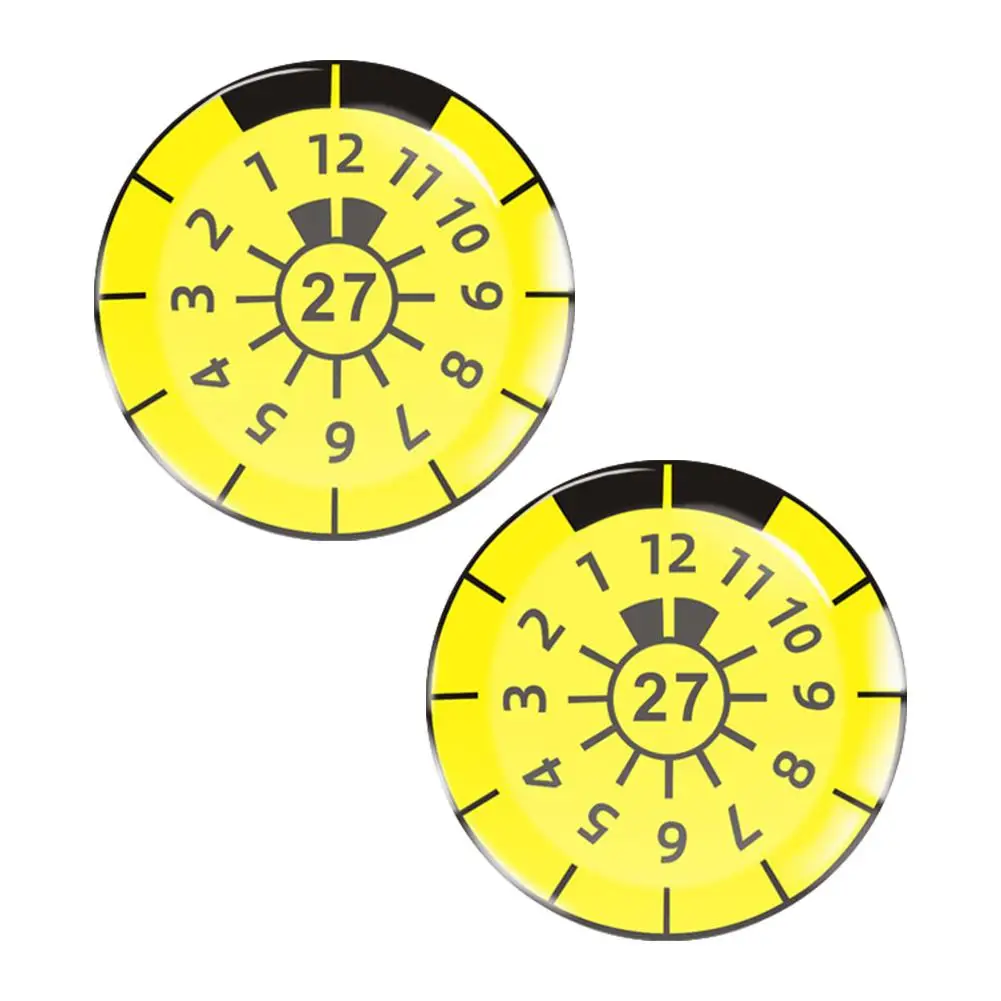 2 قطعة ملصقات هلام ثلاثية الأبعاد للوحات الترخيص الألمانية لتقوم بها بنفسك أثار الشارات مقاوم للماء ومقاومة للأشعة فوق البنفسجية شعار شارة السيارة #2