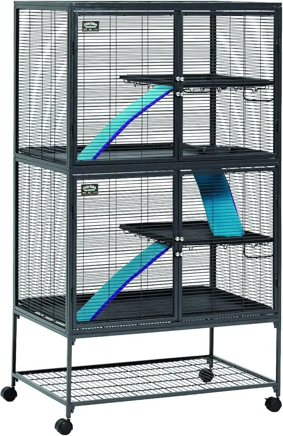 Homes for Pets Deluxe Critter Nation Double Unit Small Animal Cage