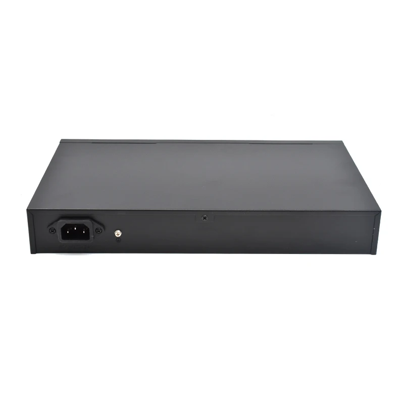 Wanglink 10/100/1000Mbps PoE Switch Gigabit 24+2 Port 1 SFP Slot Metal Case 300W Power Desktop Wall Rack Mount