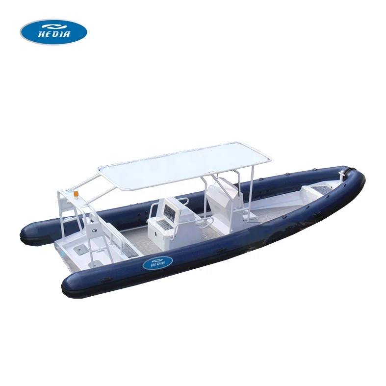 Luxury GERMANY 860 28.7ft aluminum rib inflatable hypalon orca dinghy boat