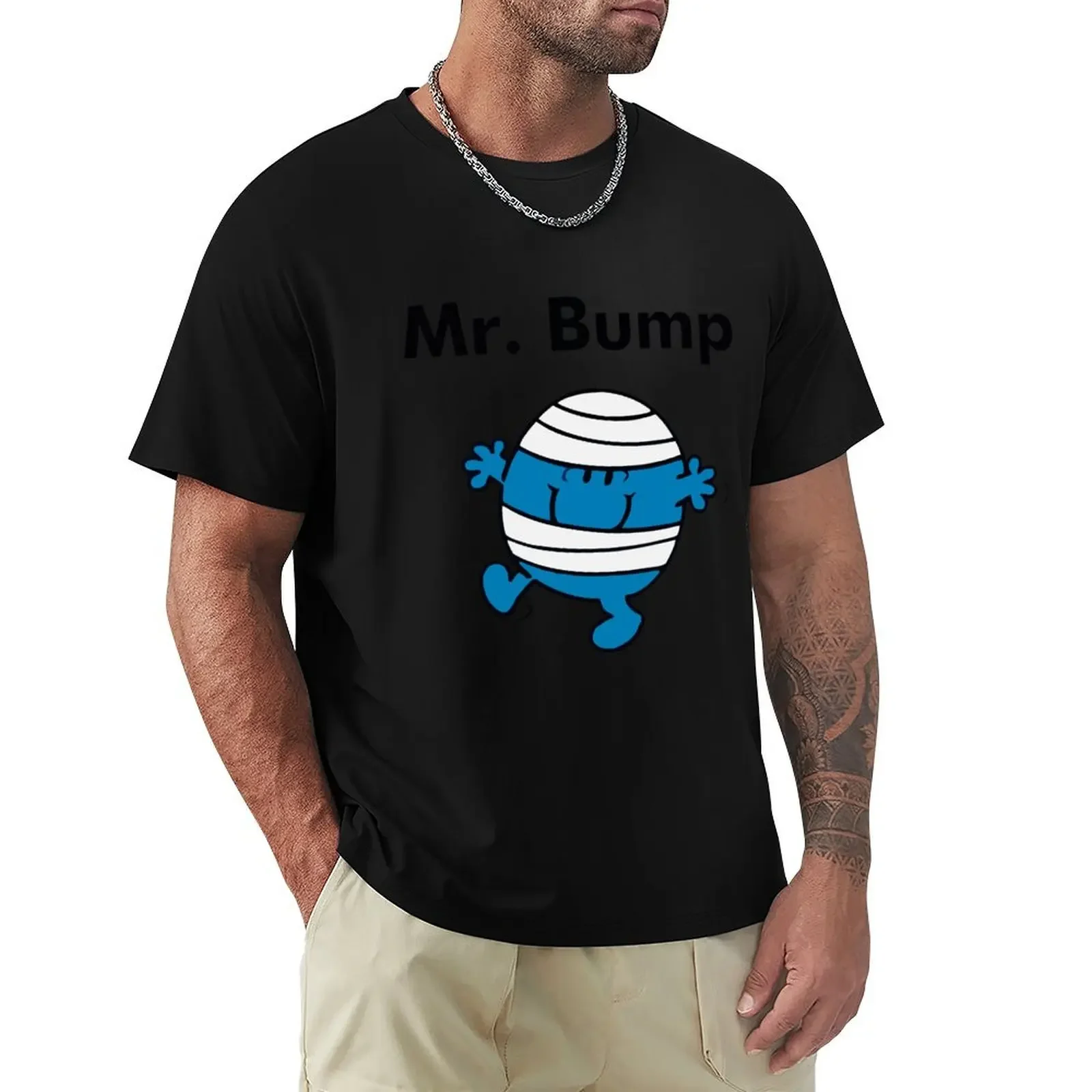 

Order Men Fashion Mr. Bump Tees T-Shirt tops summer tops funny t shirts men