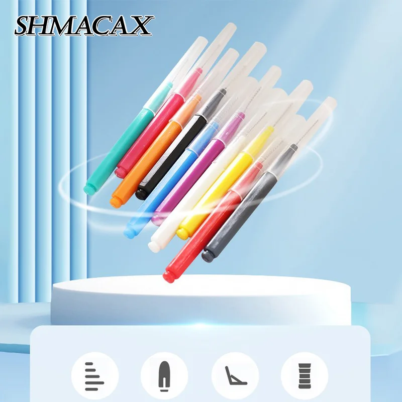 

10pcs Interdental Brush Denta Floss Cleaning Dental Brush Orthodontic Dental Teeth Brush