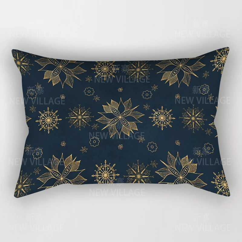 Christmas series pillowcase, sofa cushion cover, home holiday celebration decoration pillowcase, customizable 30x50, 40x60