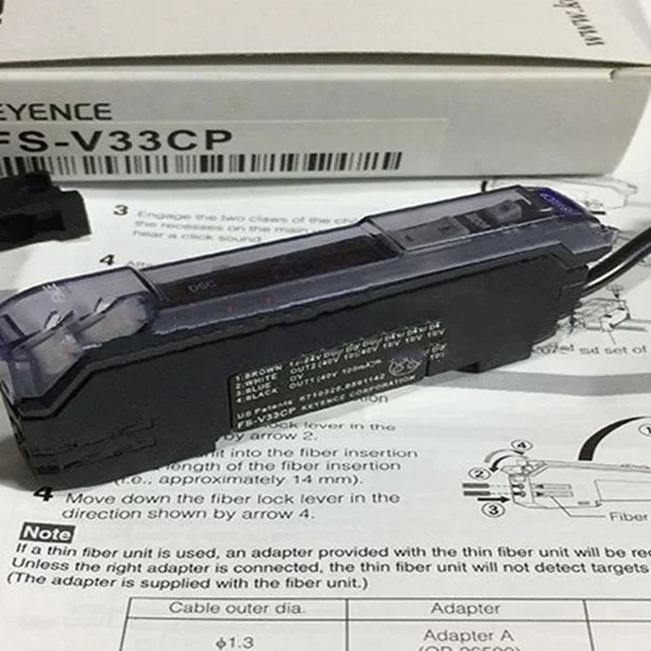 2026 New Fiber Amplifier Fs-v33cp Brand New Original Spot Plc