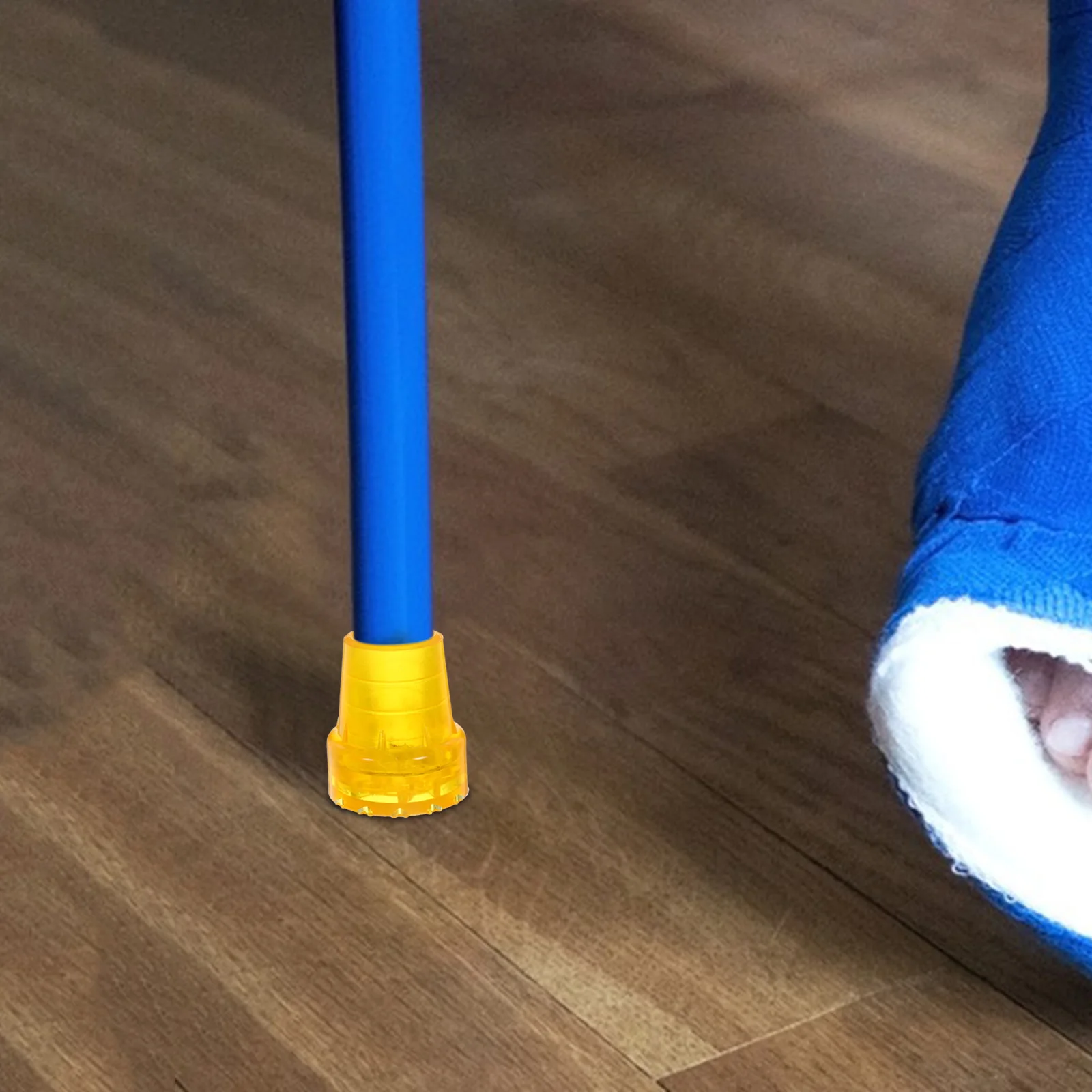 

4Pcs Wear-Resistant Crutch Tips Anti-Slip Cane Feet Replacement Covers for Walking Sticks Trekking Hiking Poles