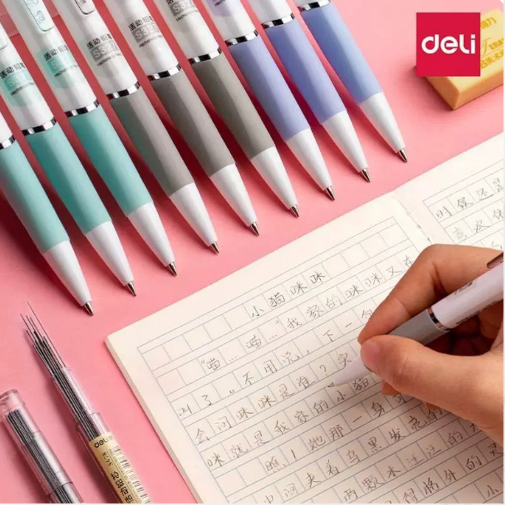 0.5/0.7mm Mechanical Pencil Low Center of Gravity Metal Drawing Special Pencil Office Write Art Supplies for School view 5