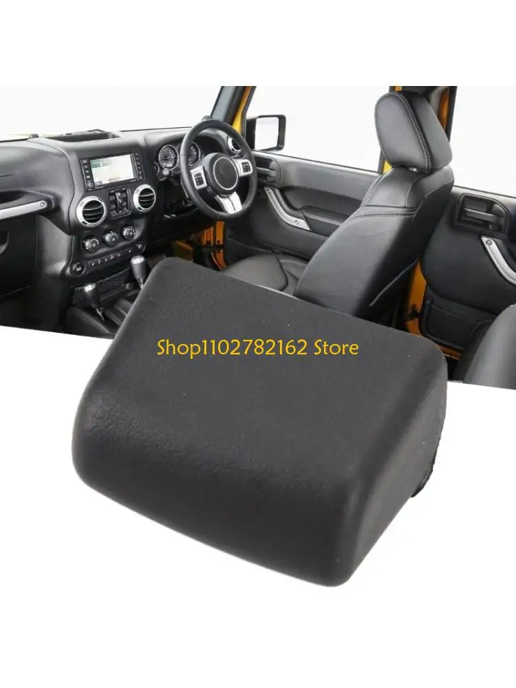 

547B Center Console Button Handle Lid Armrest Box Left Side Lock Cover 68359329AA