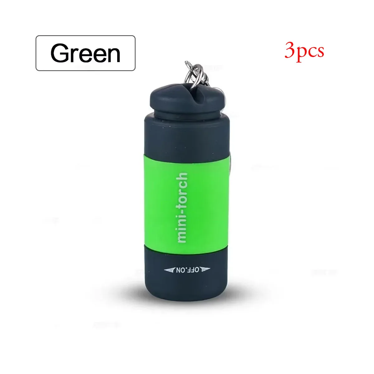 Zaksleutelhanger Zaklamp Waterdicht Buiten Wandelen Kamperen Mini-zaklampUSB Oplaadbare LED Multifunctioneel Sterk licht